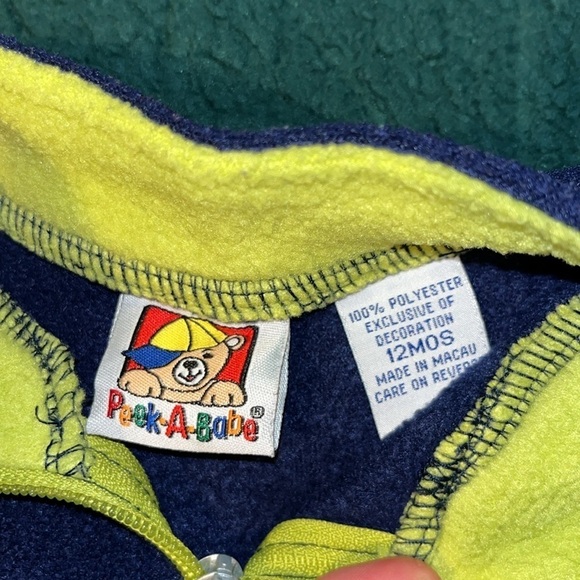 Peek-A-Babe, Fleece sport top - Picture 4 of 4